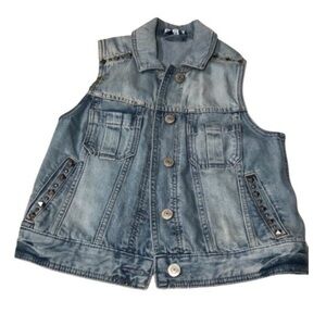 EXPRESS Denim Vest | XS